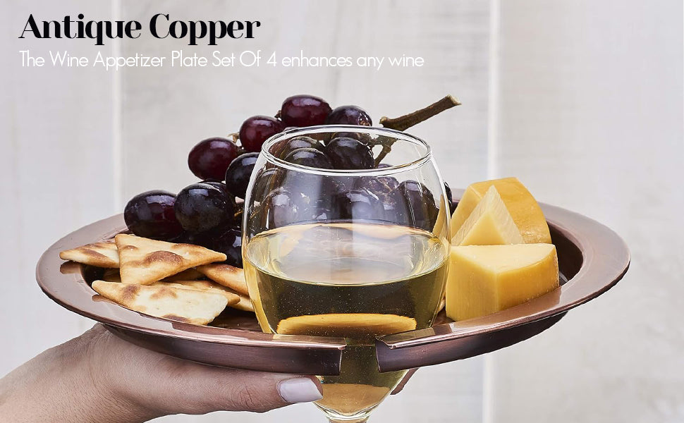 Copper Plated Steel Buffet Plate by ALCU: Elegance Meets Durability
