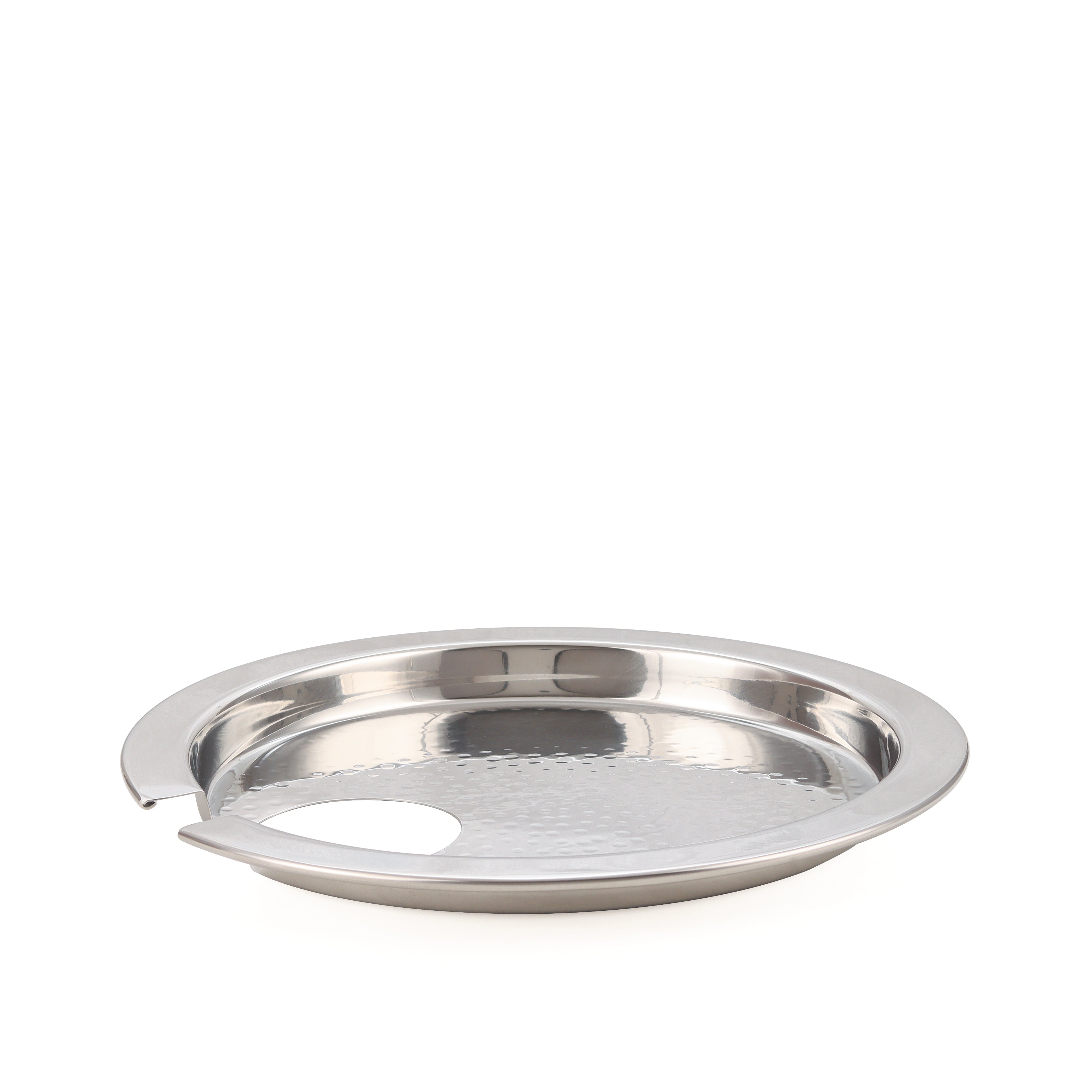 Shiny Steel Buffet Plate