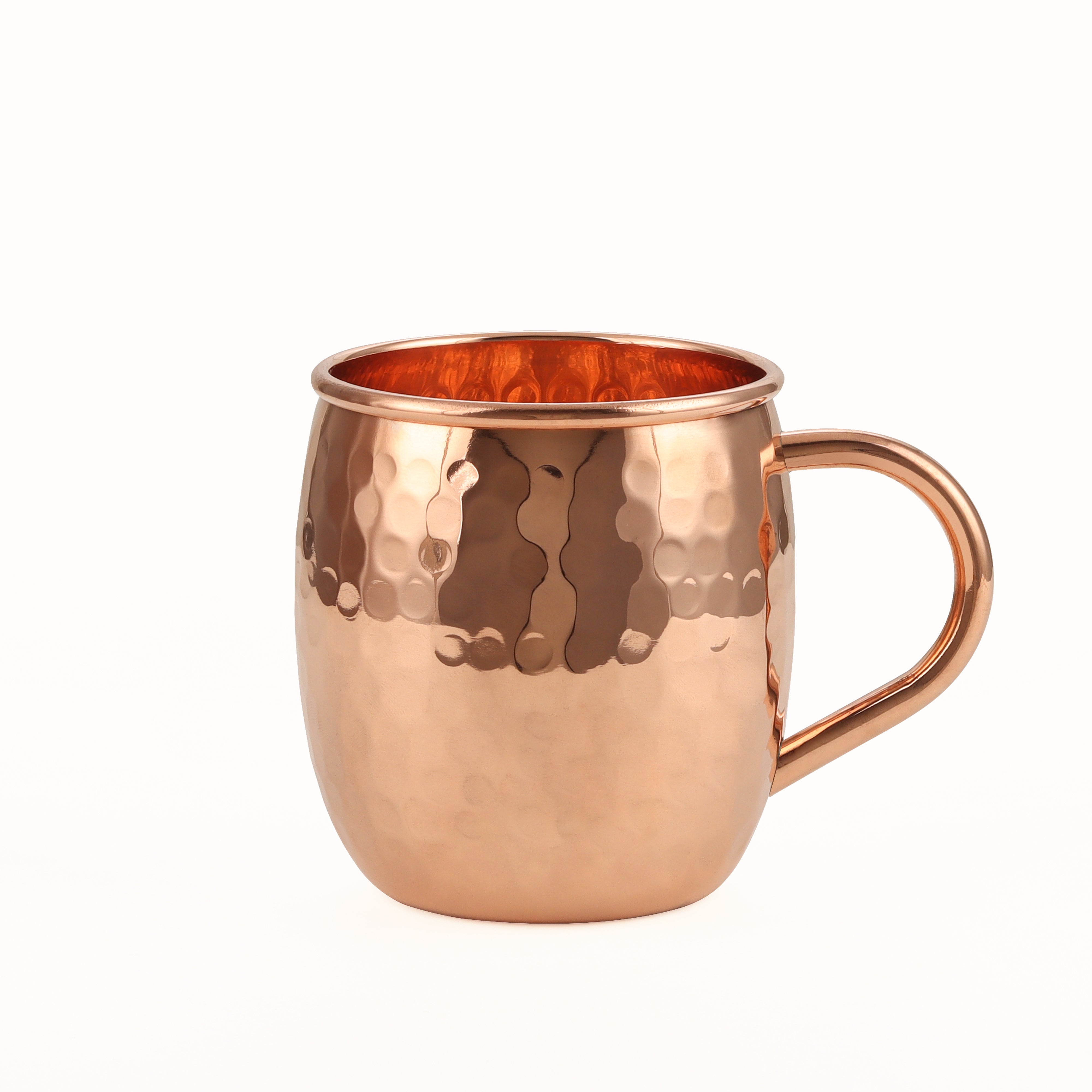 Shiny Copper Moscow Mule Mug