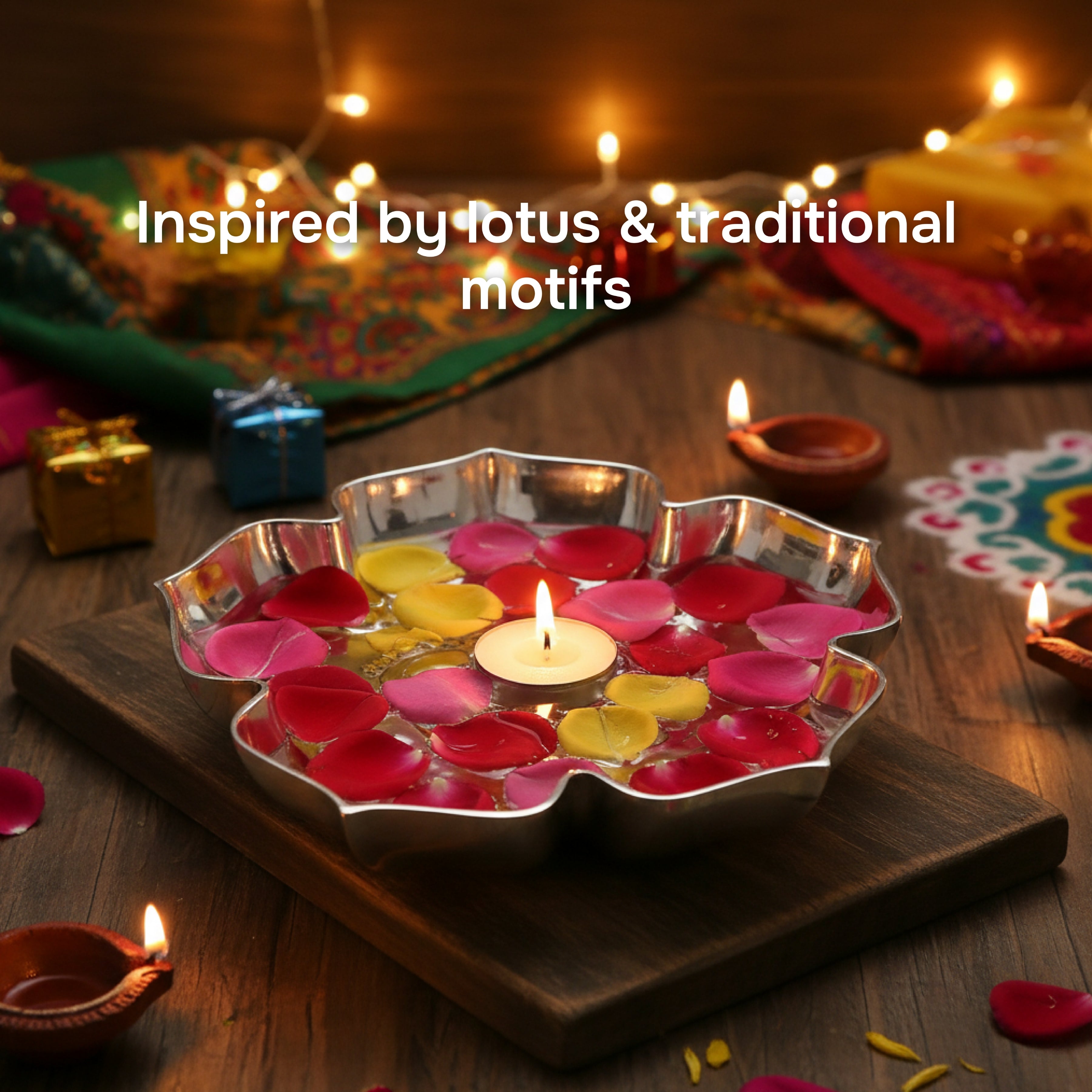 Laxmi Charan Urli - Decorative Bowl