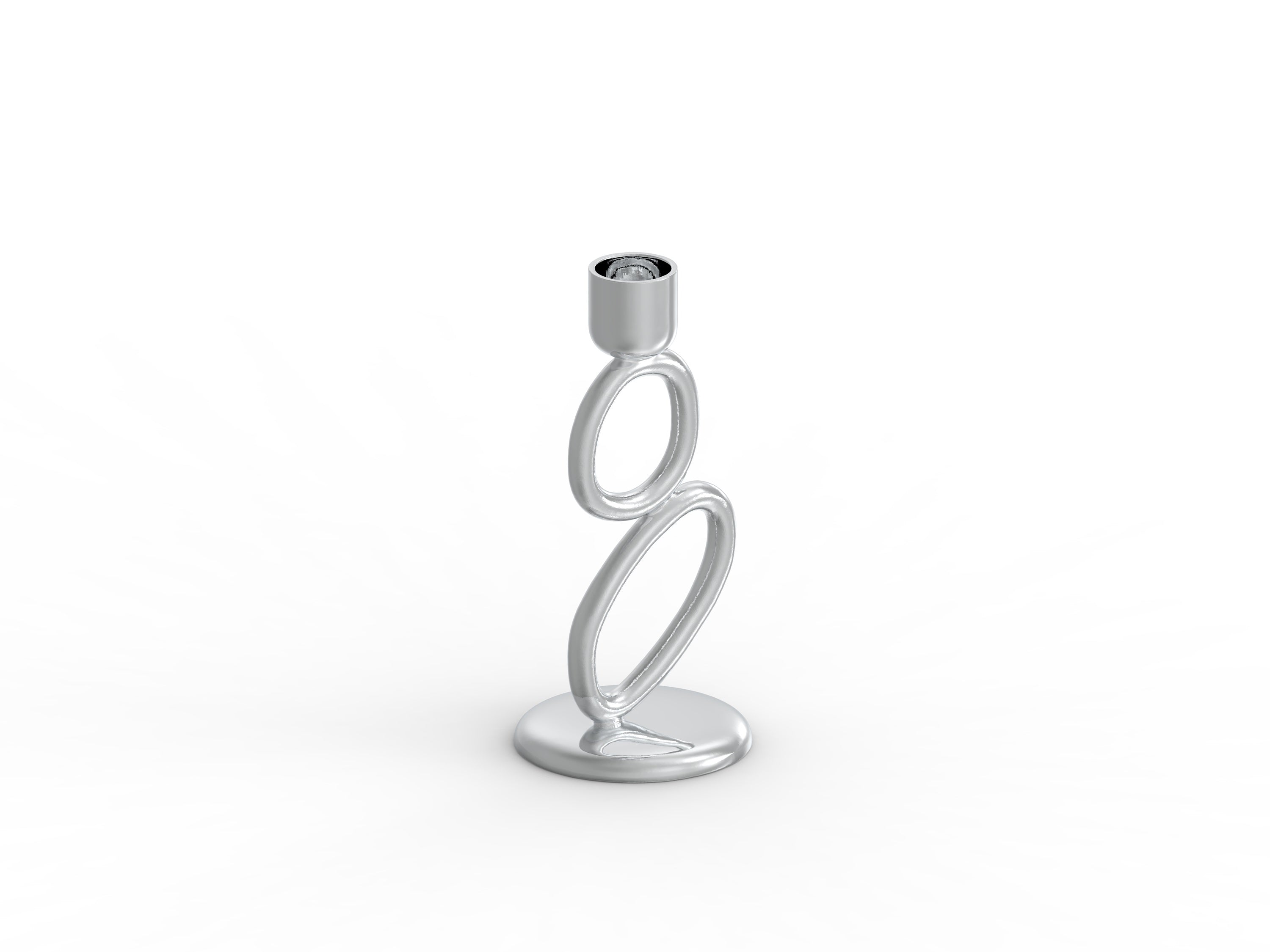 Eclipse Aluminium Candle Stand ‚ Decorative Metal Holder