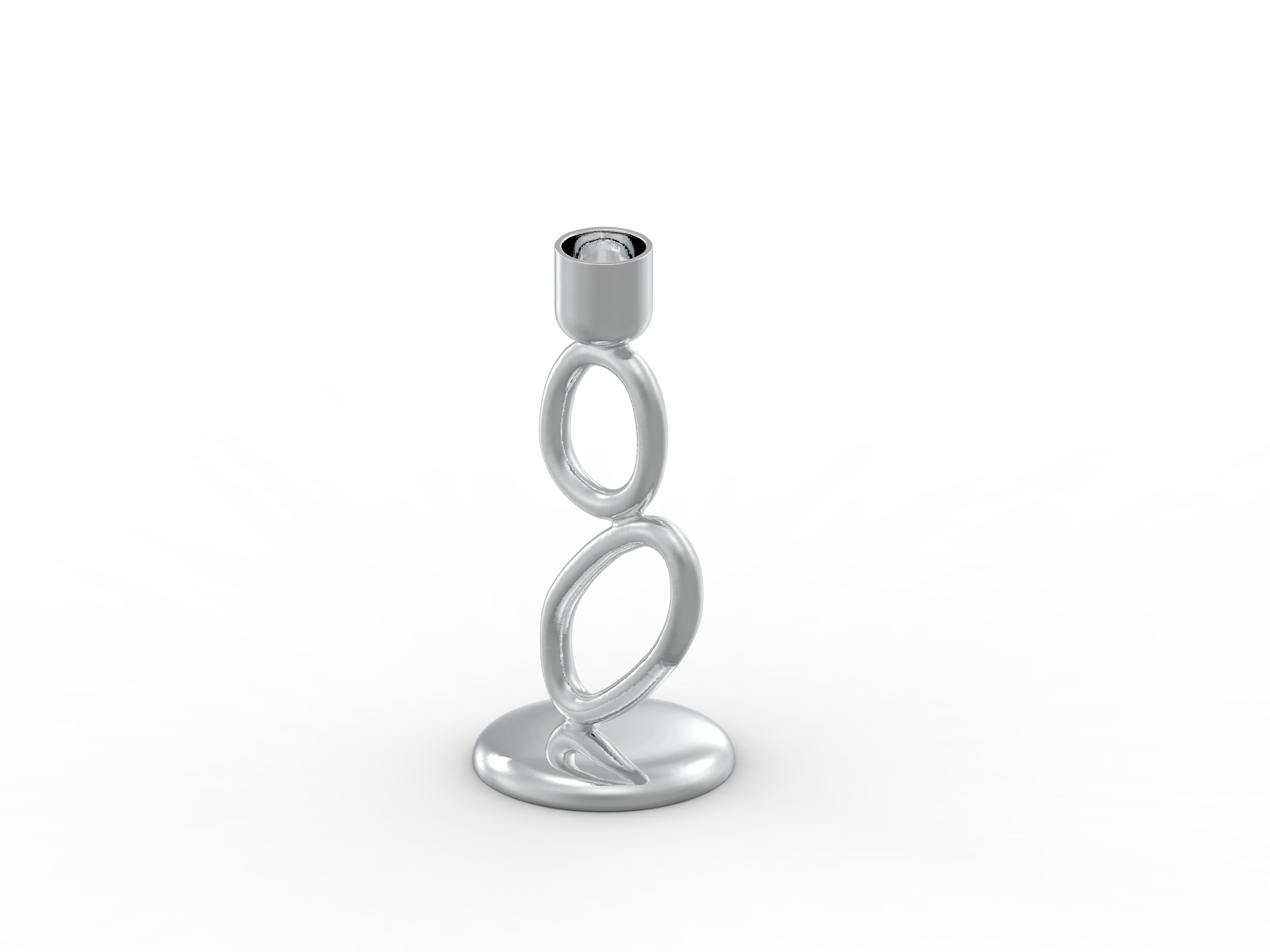 Eclipse Aluminium Candle Stand ‚ Decorative Metal Holder