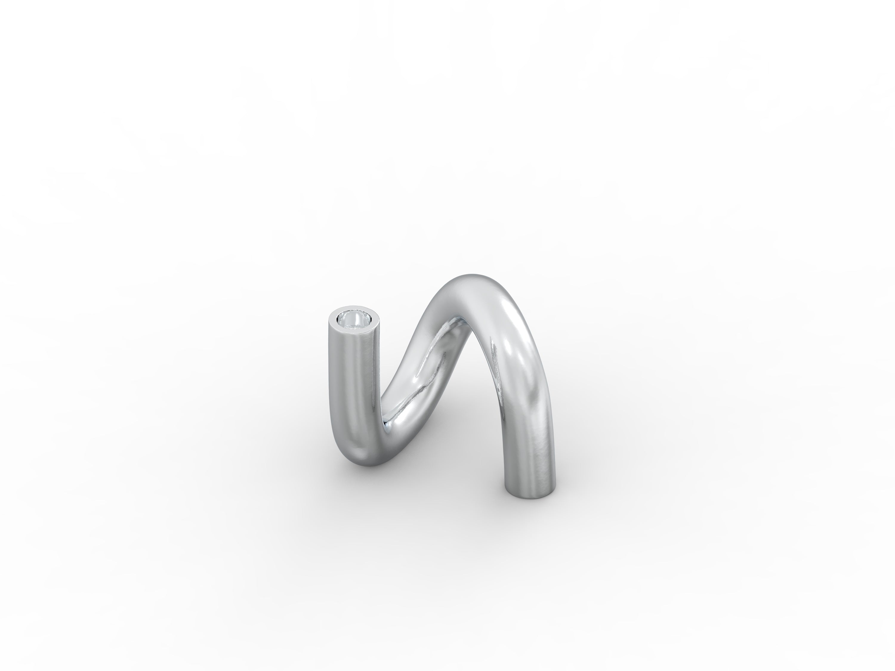 Aluminium Elemental Candle Stand