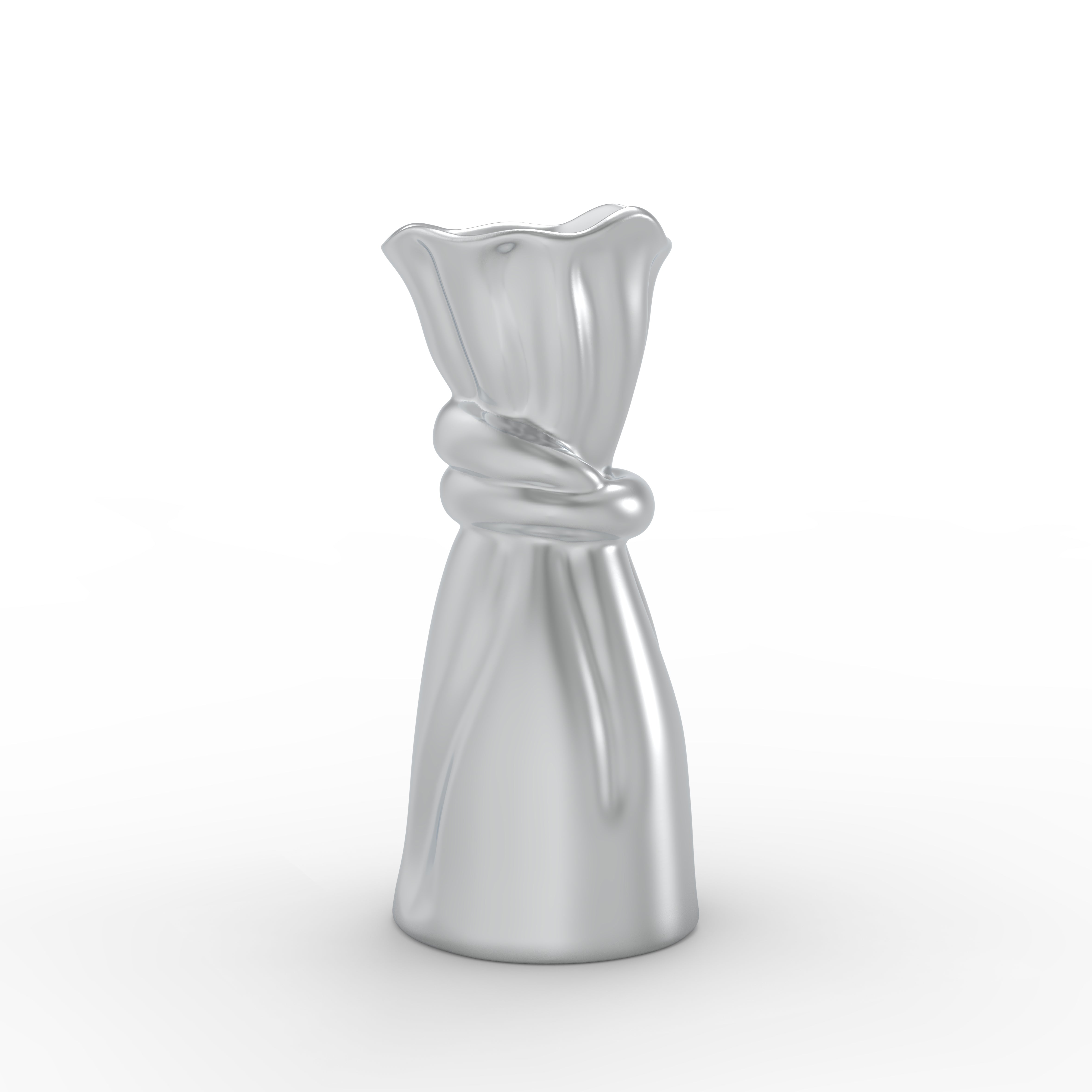Aluminium Elegant Napkin Ring Vase Set of 2 Flower Vase