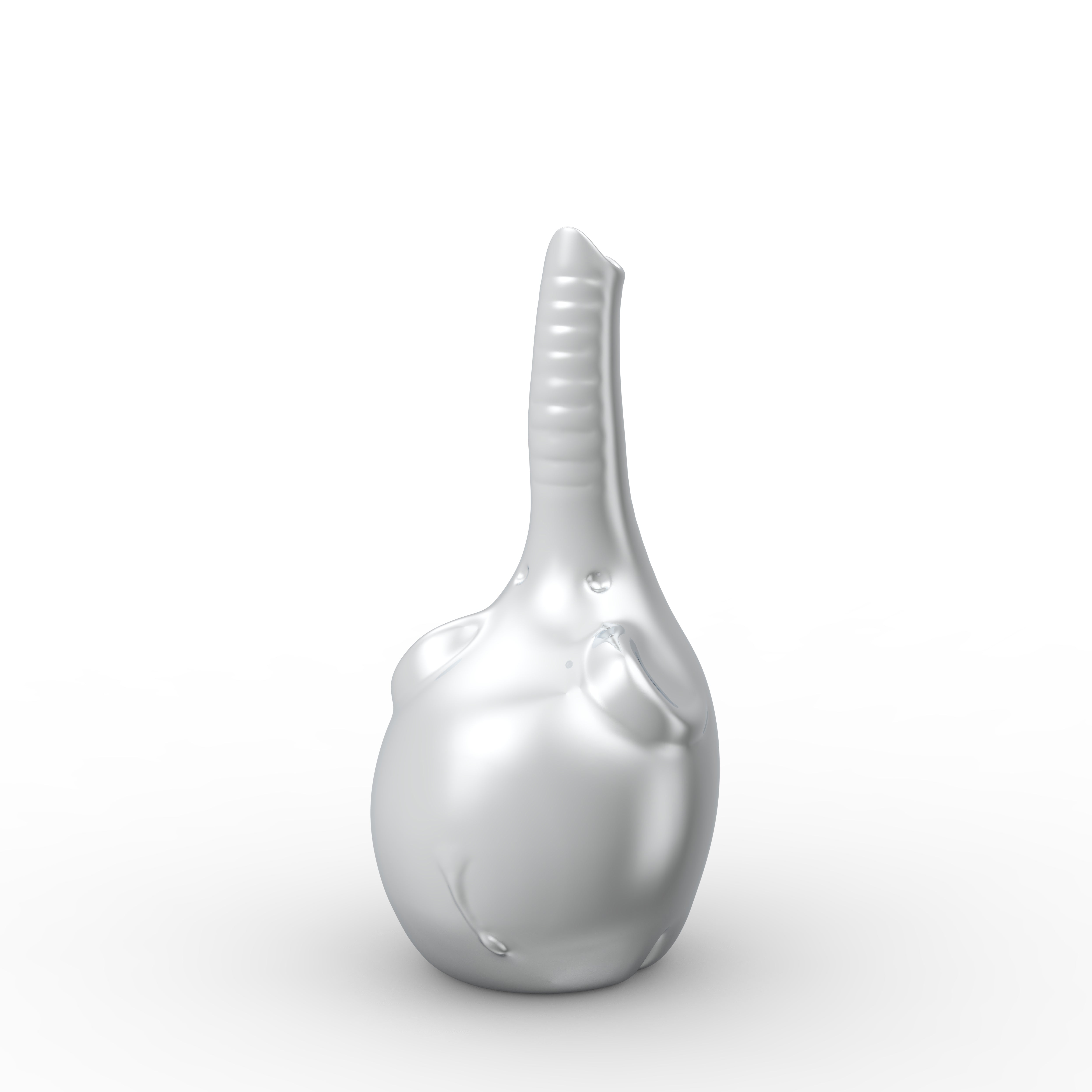Stylish Aluminium Trunk Trove Flower Vase