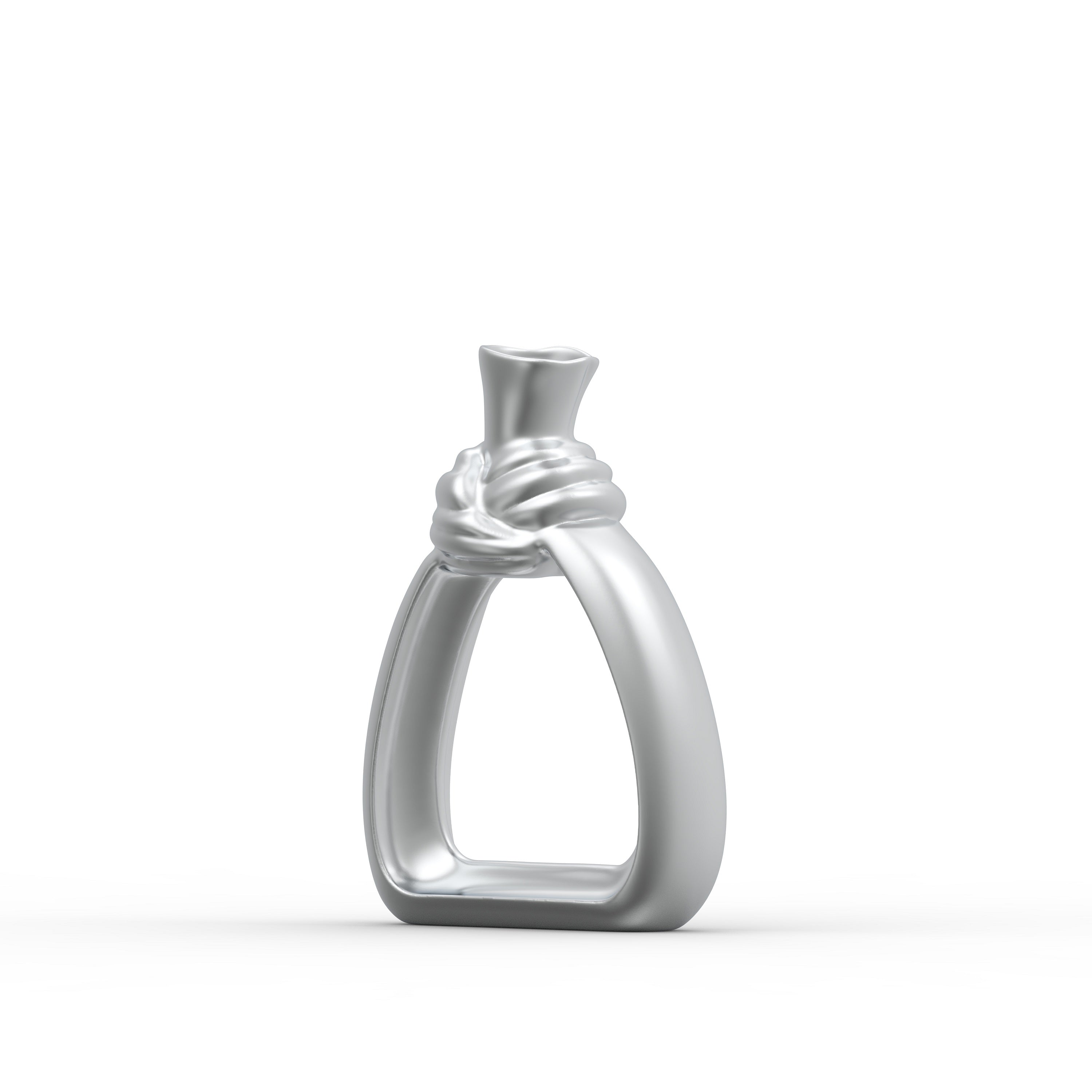 Aluminium Regal Knot Flower Vase Stylish Indoor Outdoor Decor
