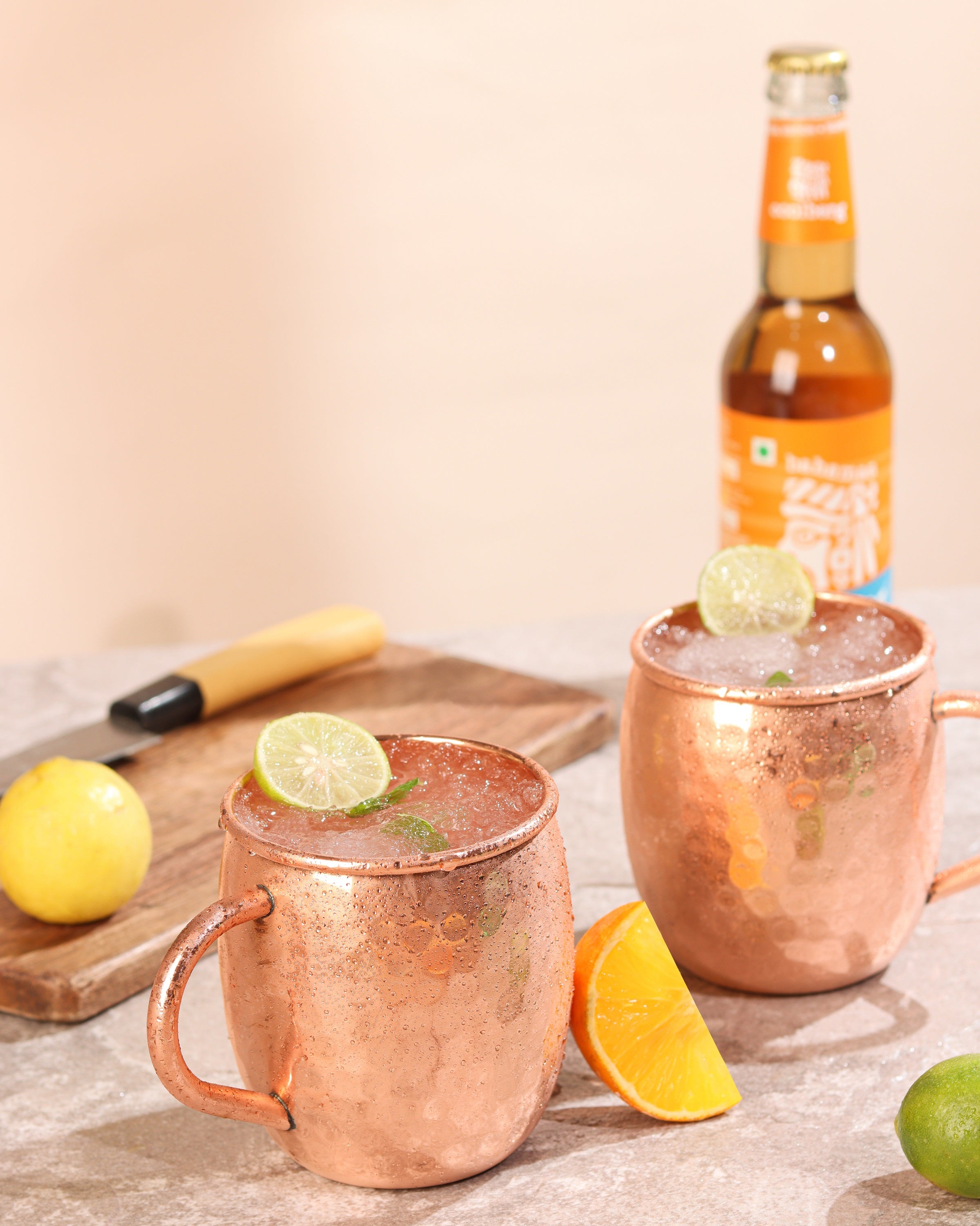 Shiny Copper Moscow Mule Mug