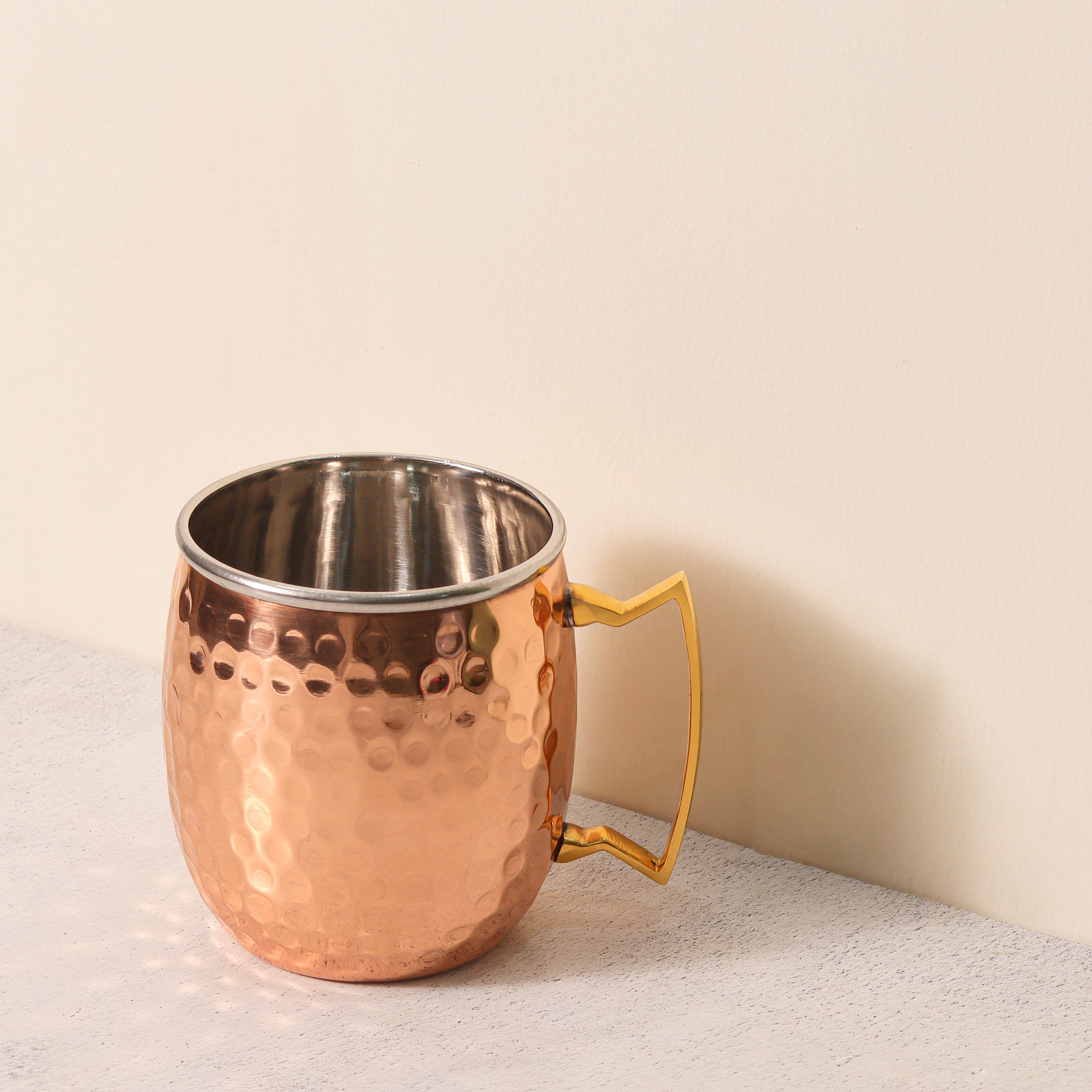 Shiny Copper 2Ply Moscow Mule Mug