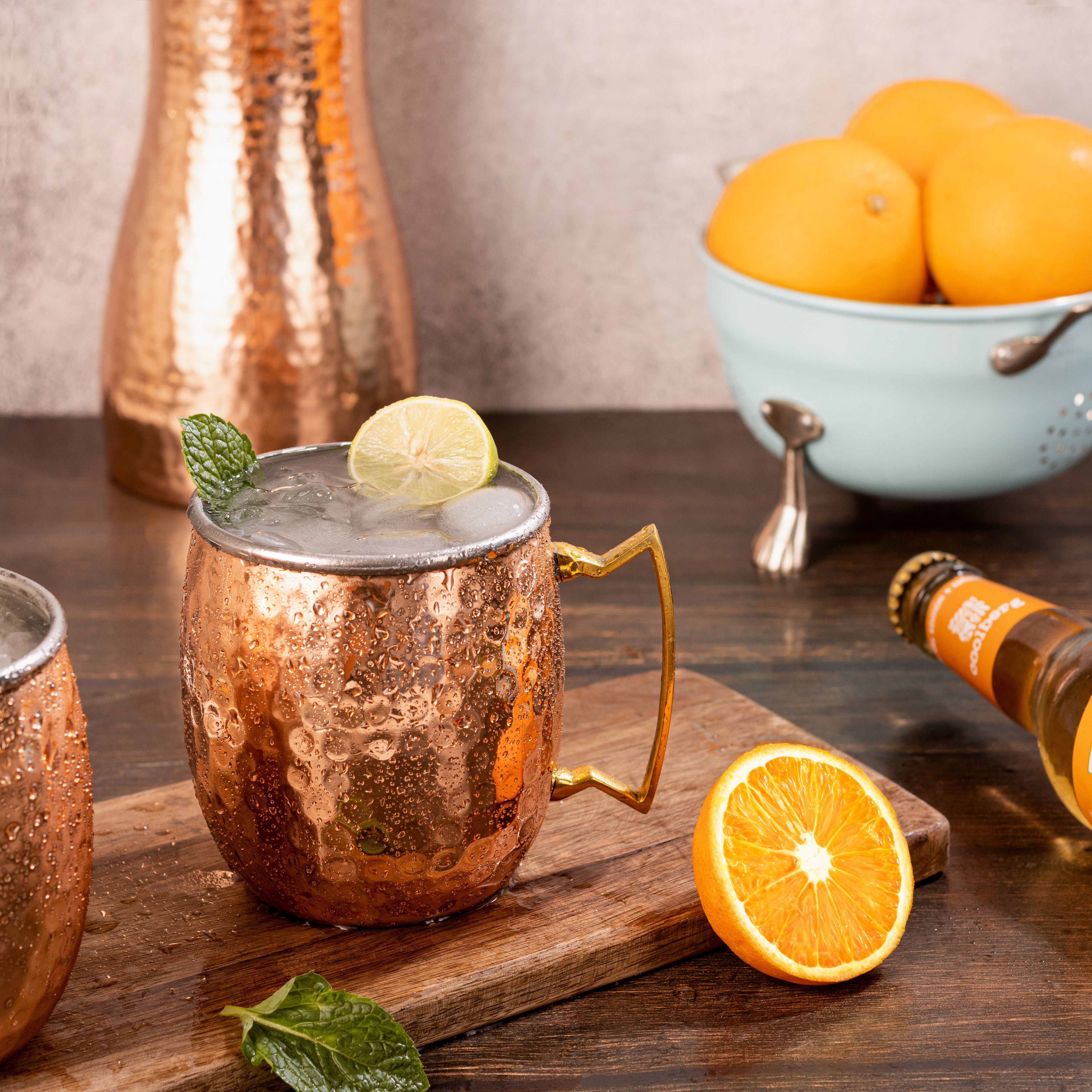 Shiny Copper 2Ply Moscow Mule Mug