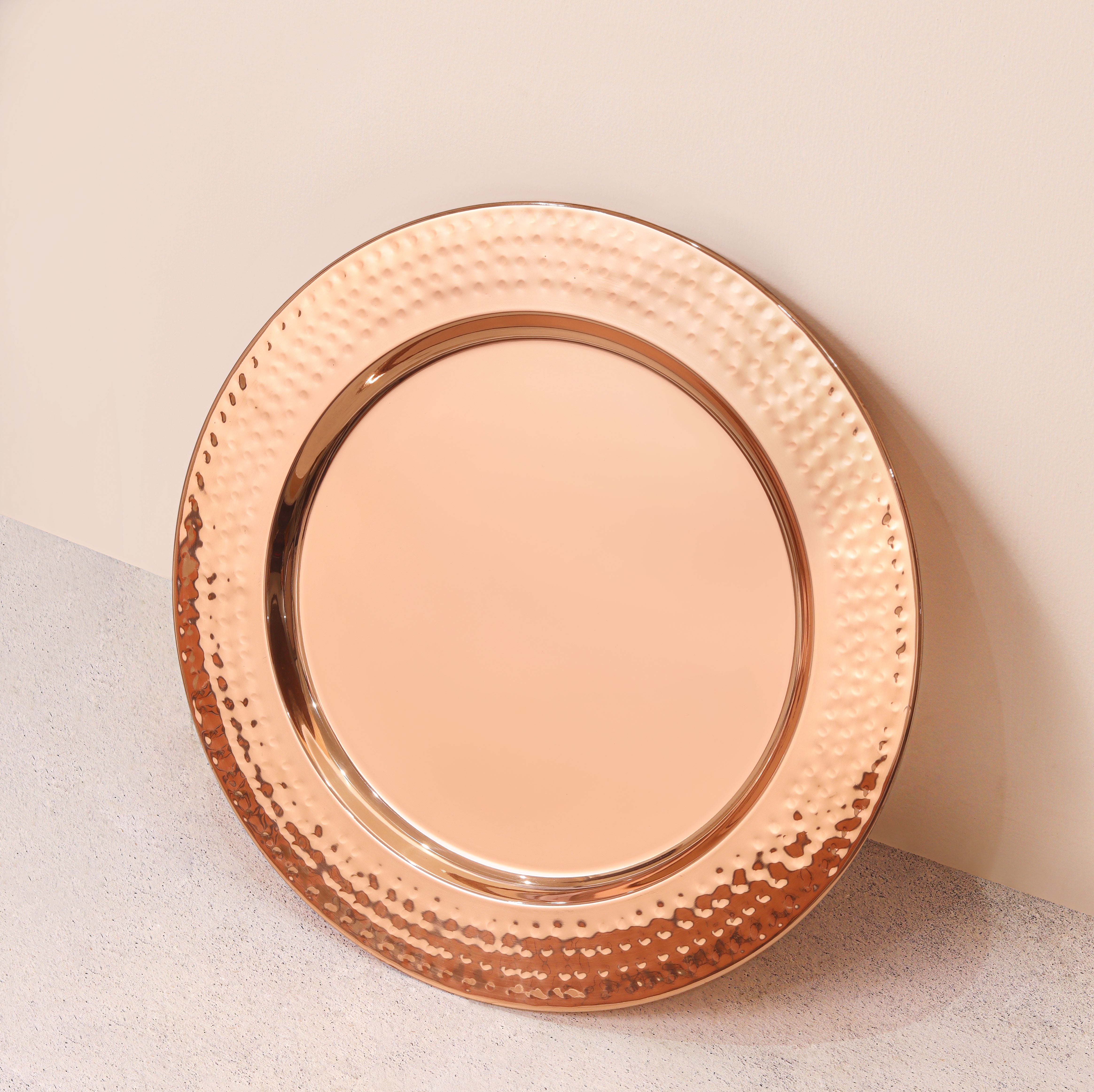 Charger Copper Plating Steel Plate (Set of 4)