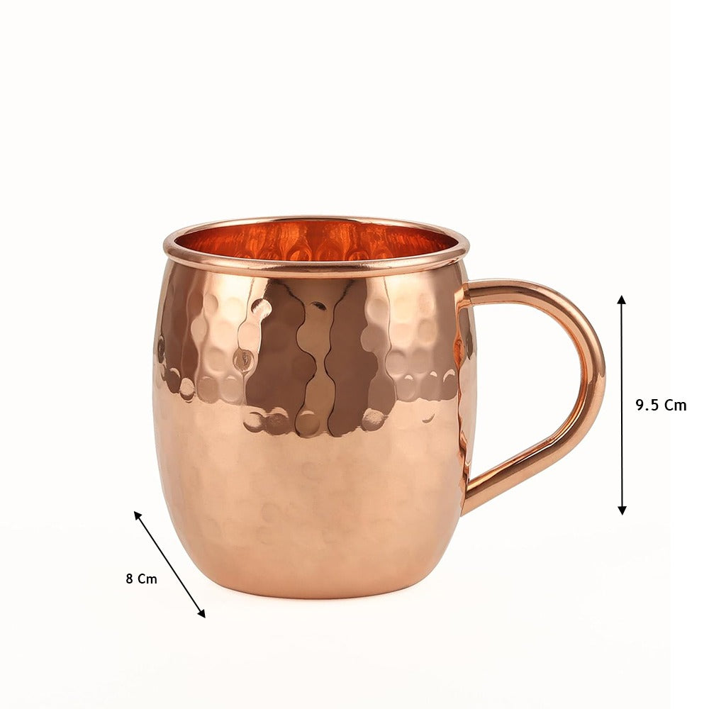 Shiny Copper Moscow Mule Mug