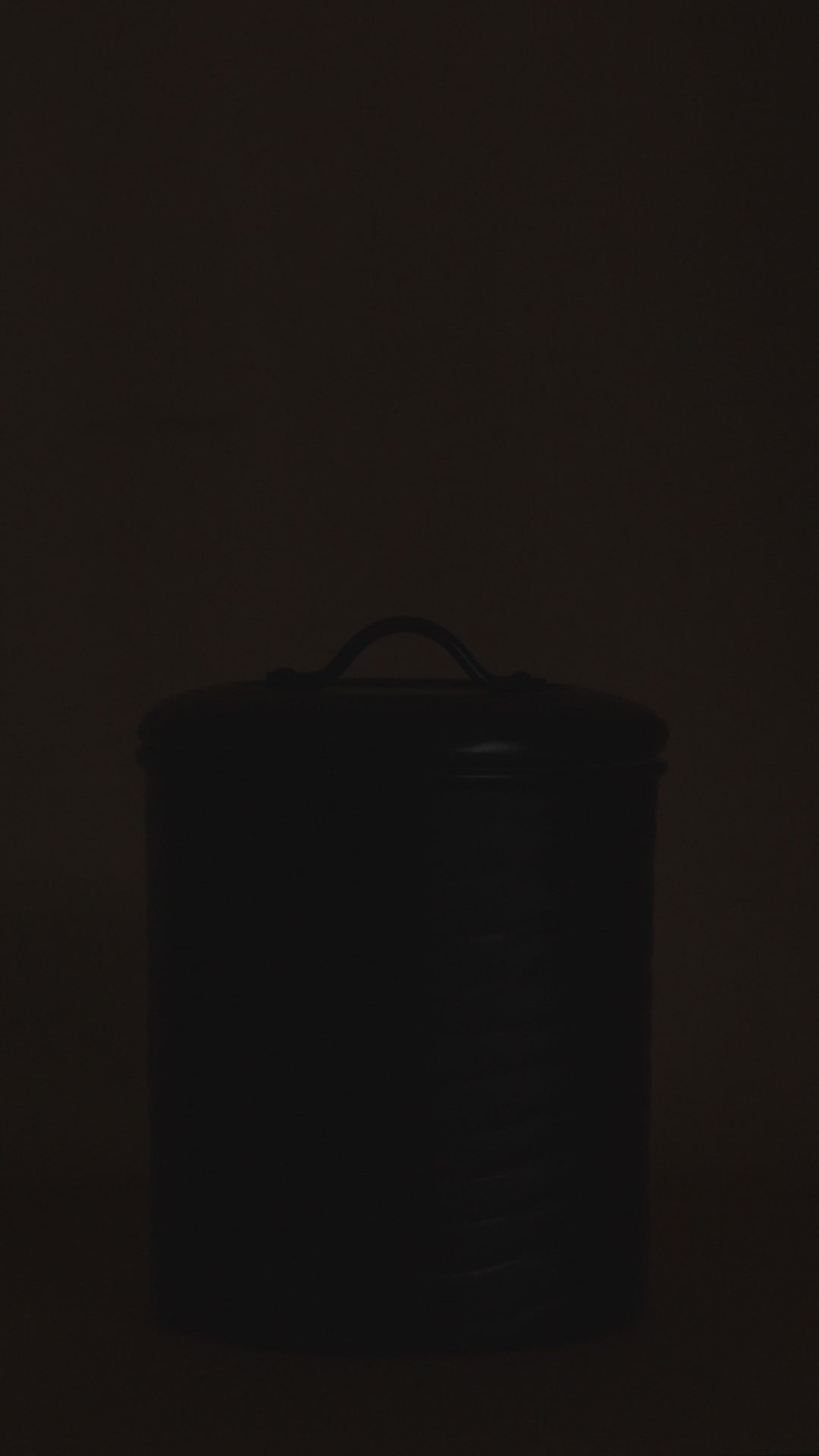 Load video: Matt Black Powder Coating Steel Kitchen Canister (Set of 4)