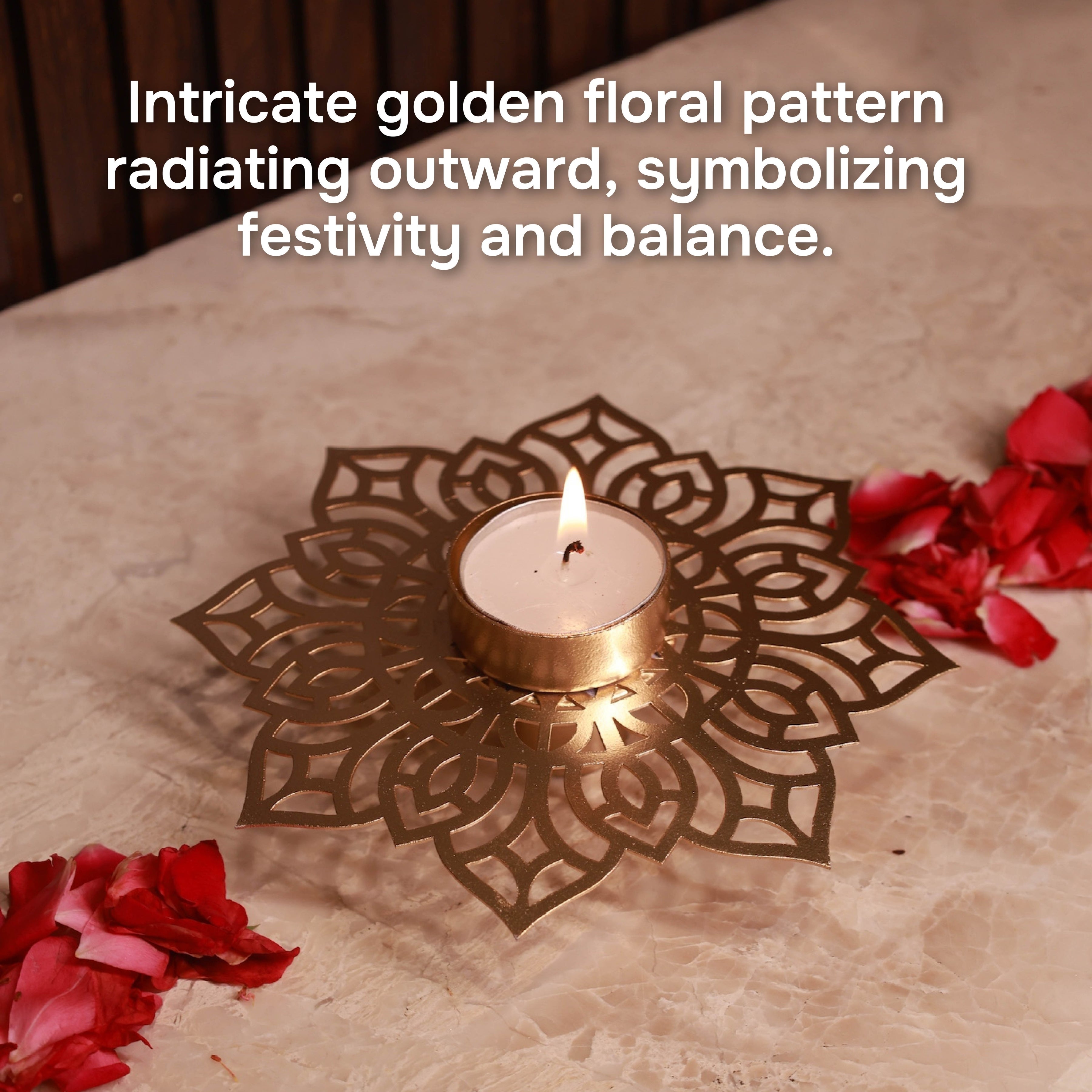 Lotus Flower Candle Holder