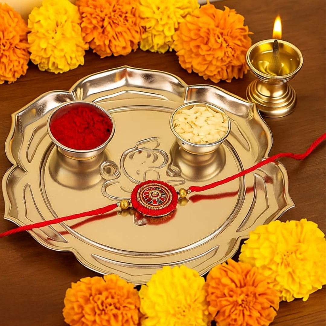 Ganesh Ji Urli in Gold Finish ‚Äì Floating Bowl