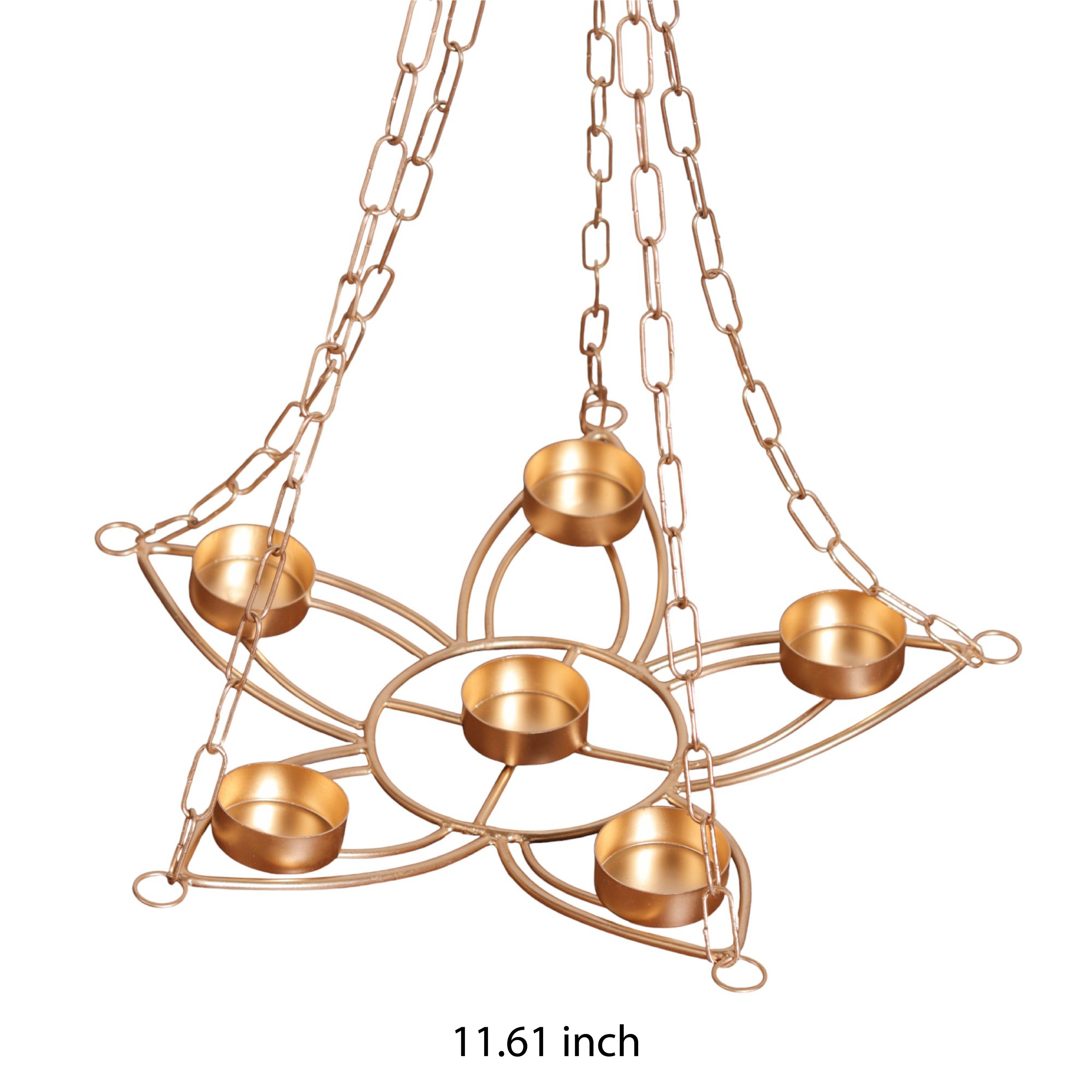 Hanging Lotus Votive Holder