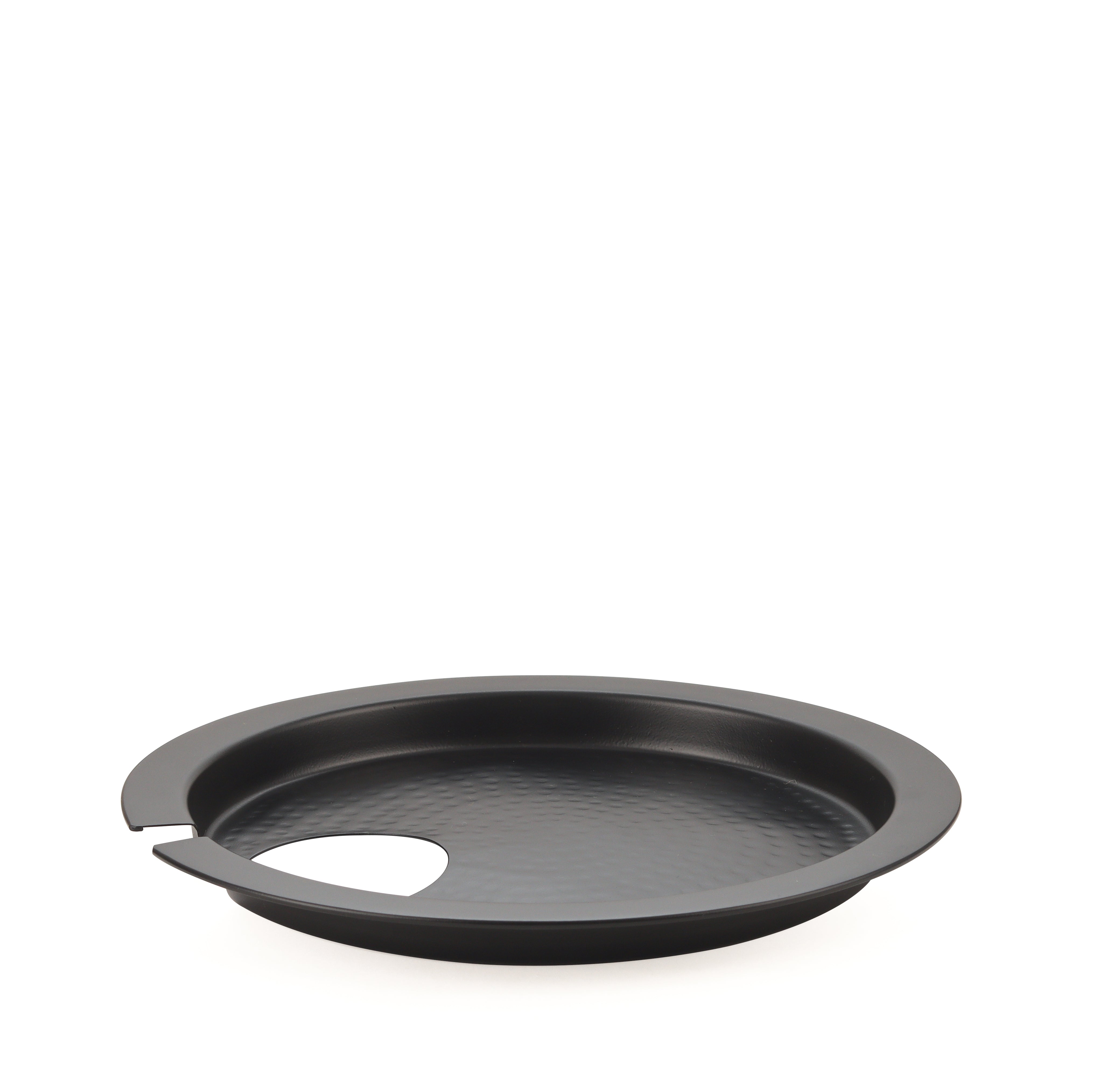 ALCU Matt Black Powder Coating Buffet Plate