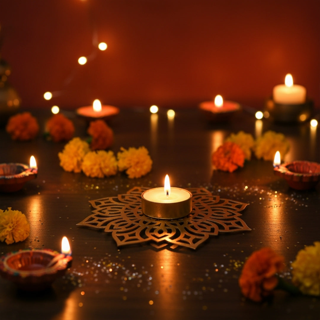 Lotus Flower Candle Holder