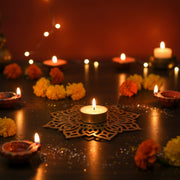 Lotus Flower Candle Holder