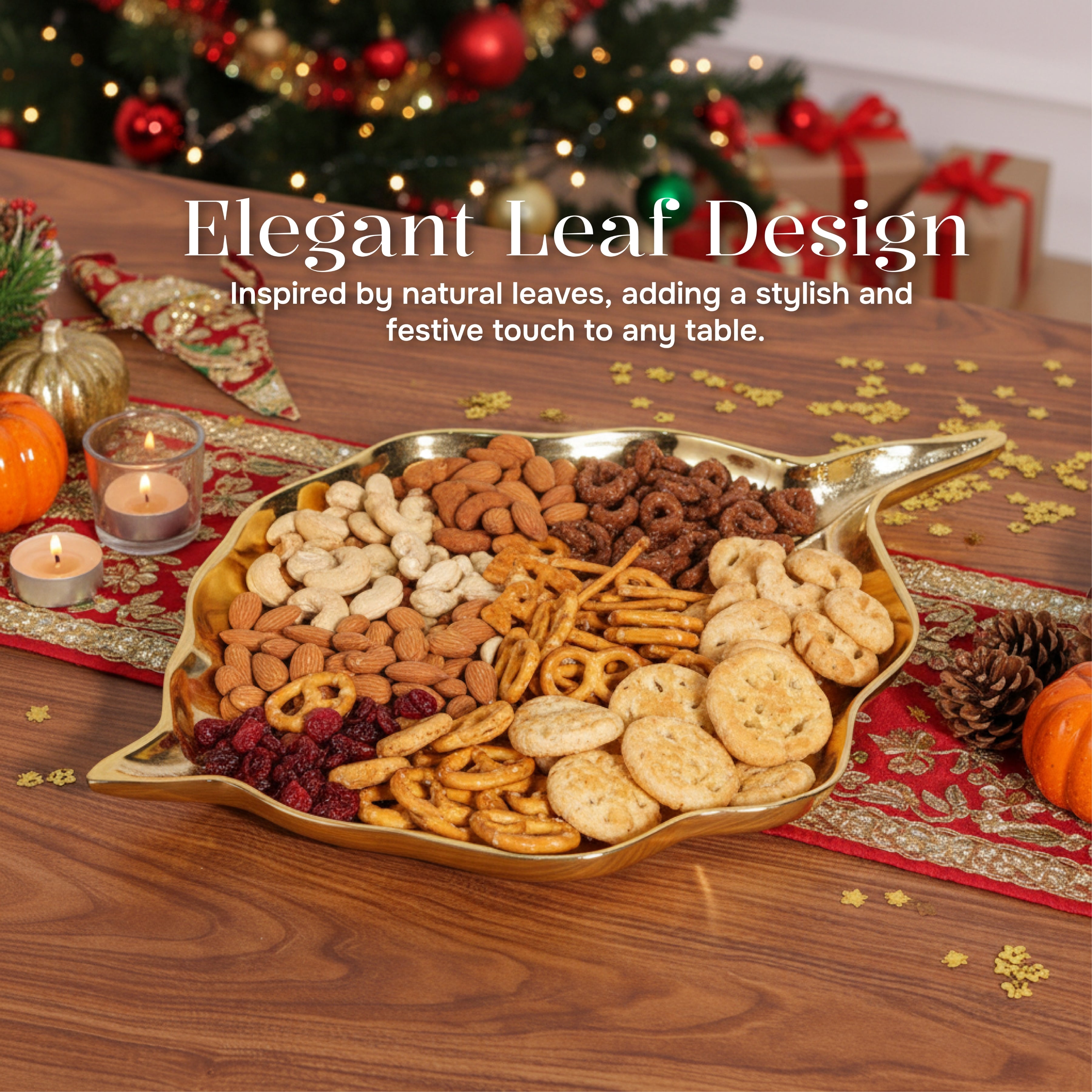 Veined Rooted platter