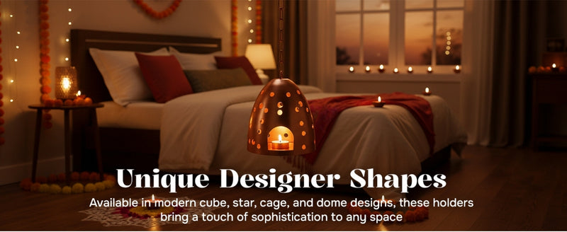 Hanging Open Cave Votive Holder extra image