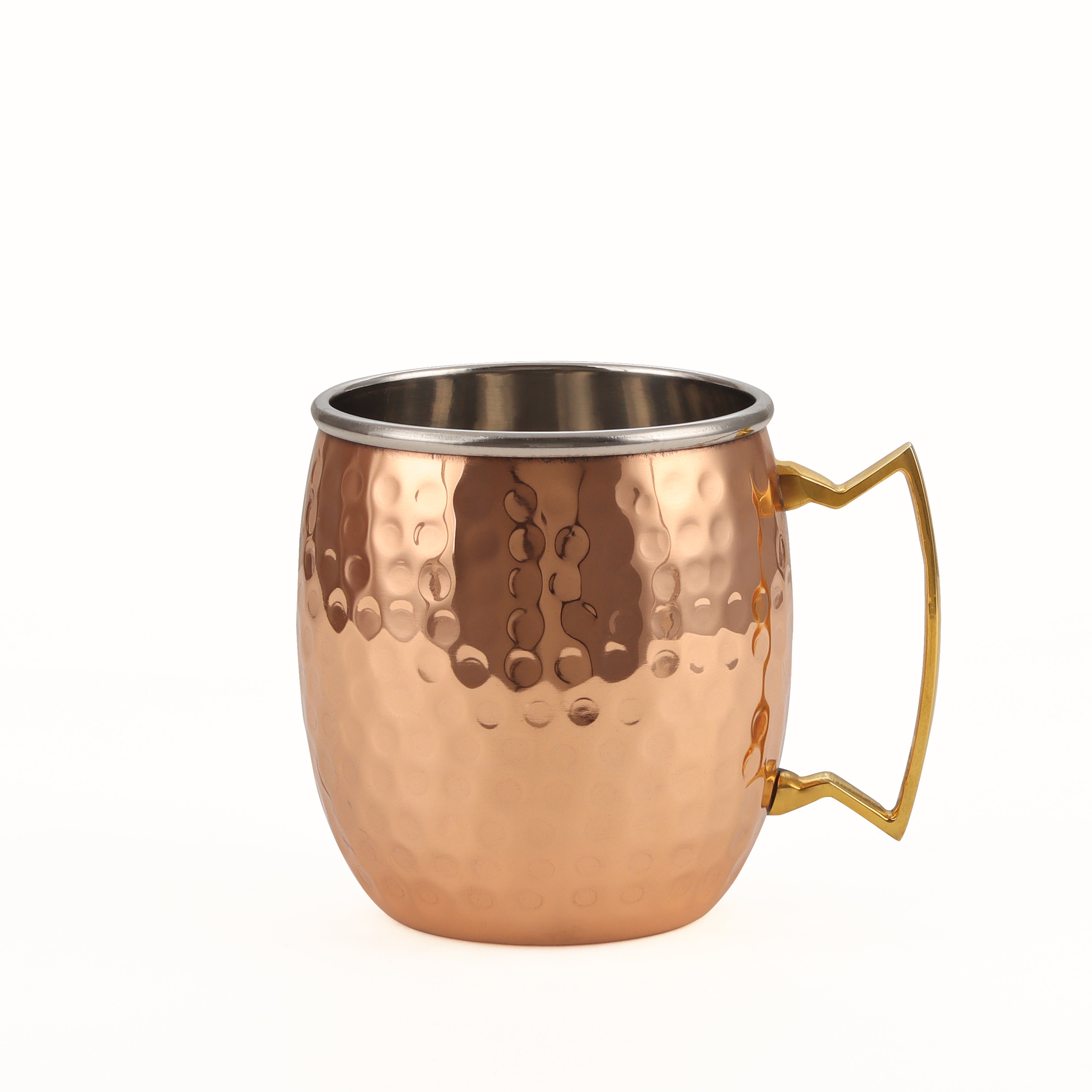 Shiny Copper 2Ply Moscow Mule Mug | Mule Beer Mug Cup Best for Parties Barware