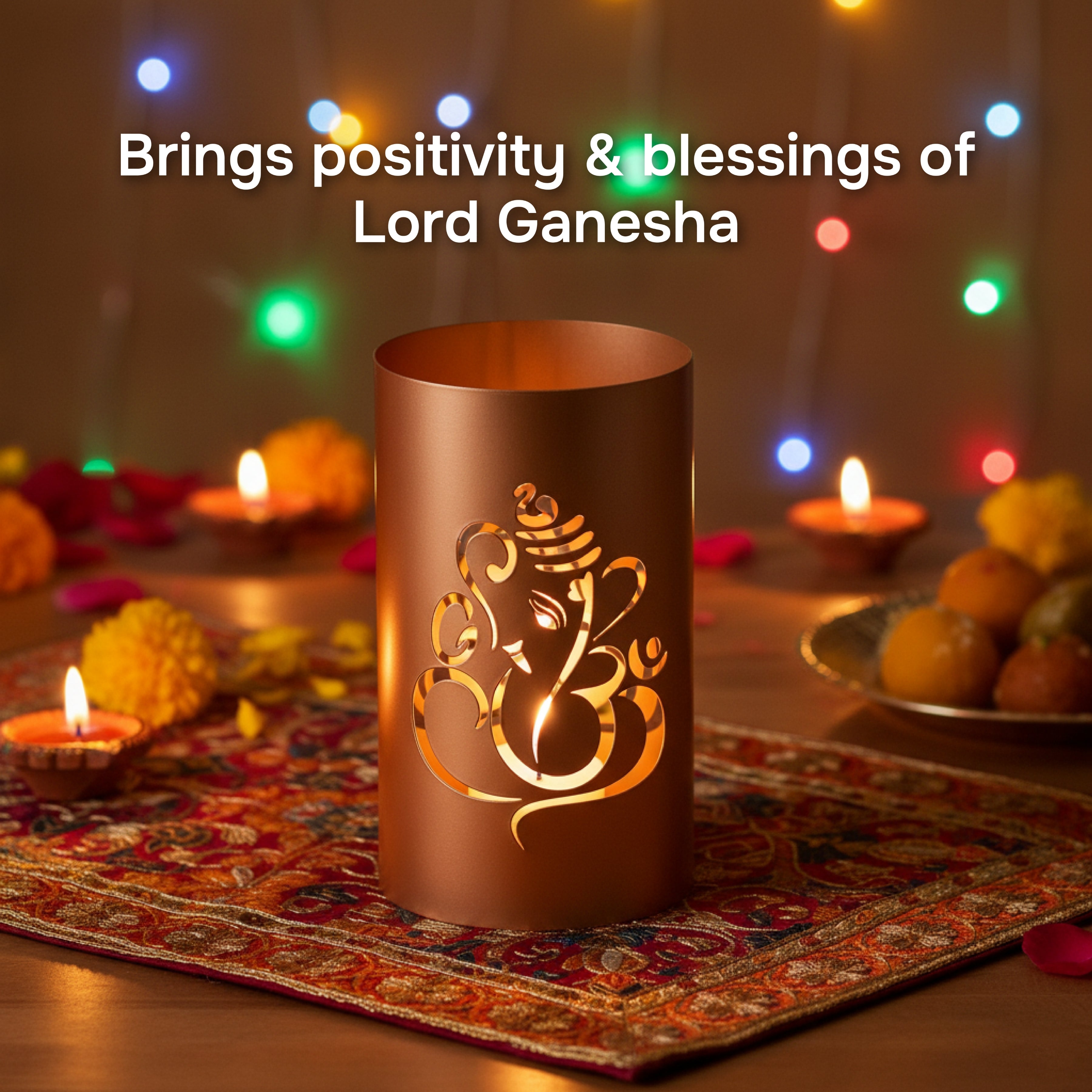 Ganesh Ji Candle Holder