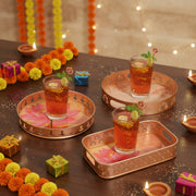 decorative metal trays