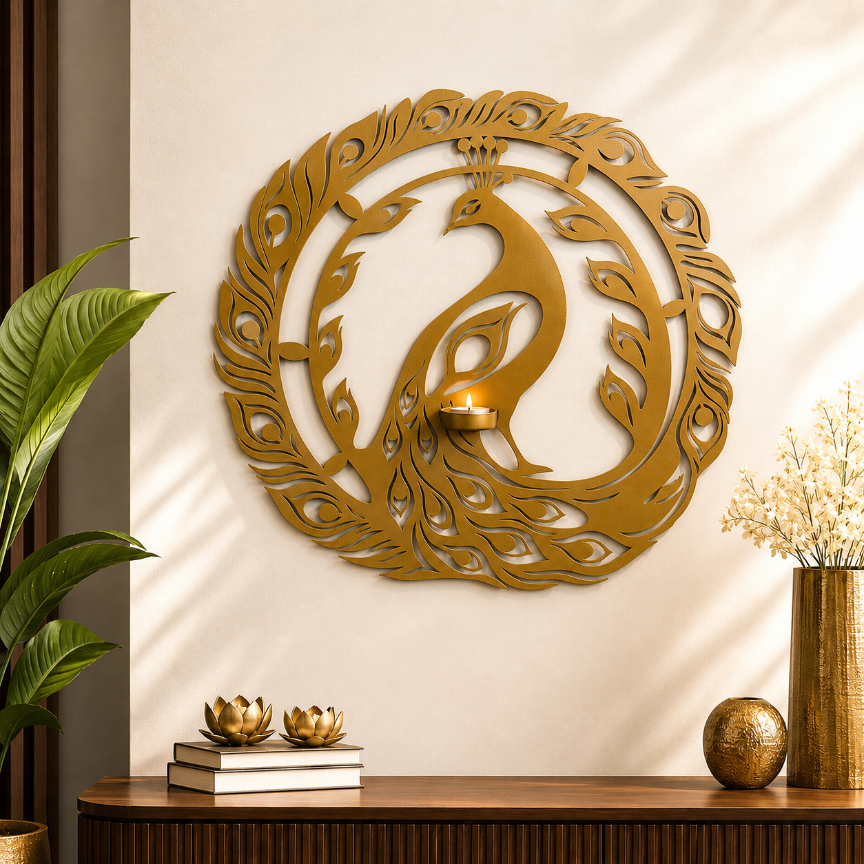 Peacock Wall Hanging