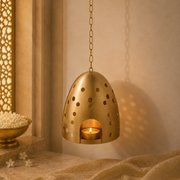 Hanging Enclosed Cave Votive Holder