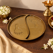 Laxmi Charan Urli and Pooja Thali