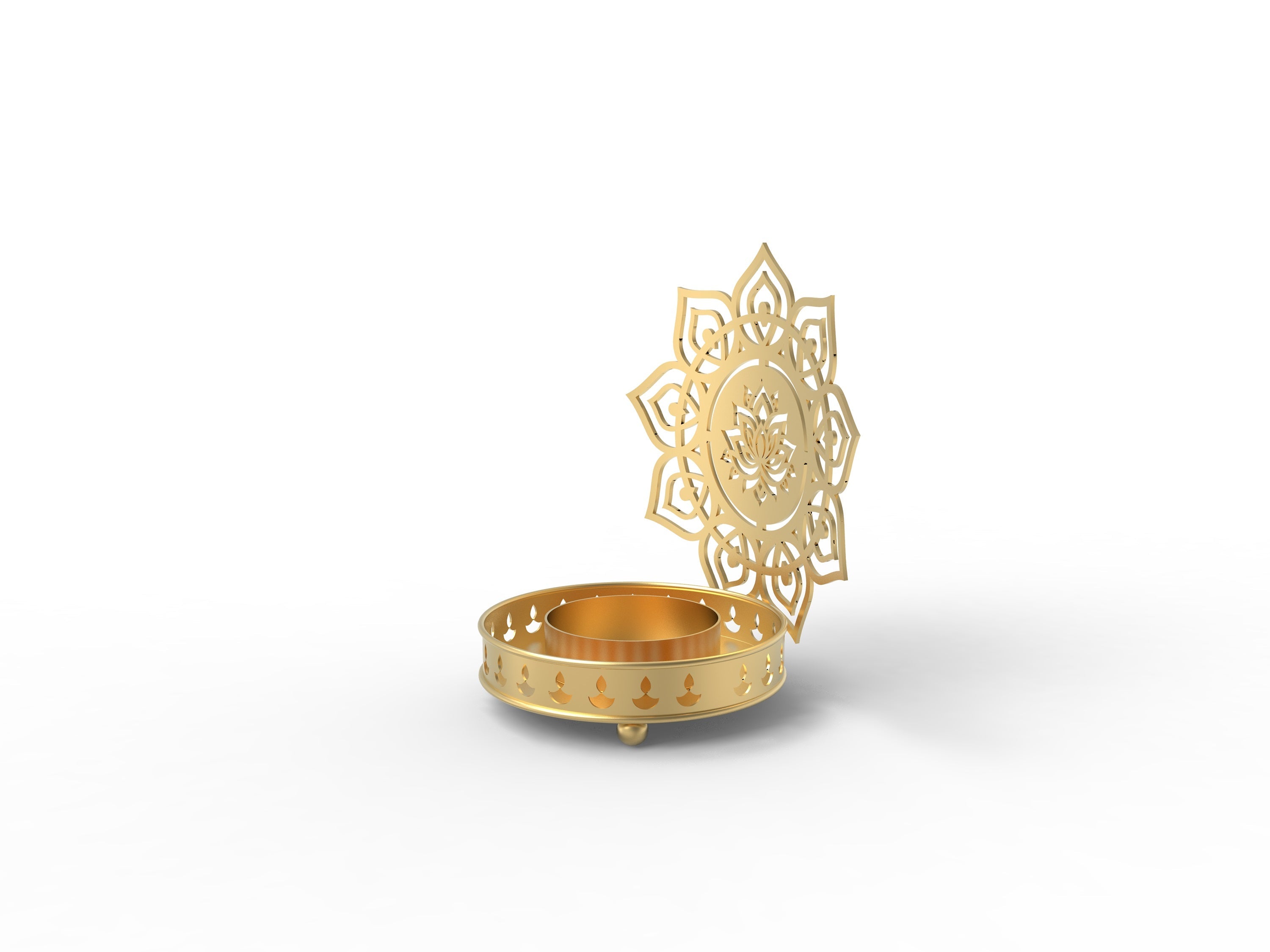 Tree of Life Tealight Candle Stand
