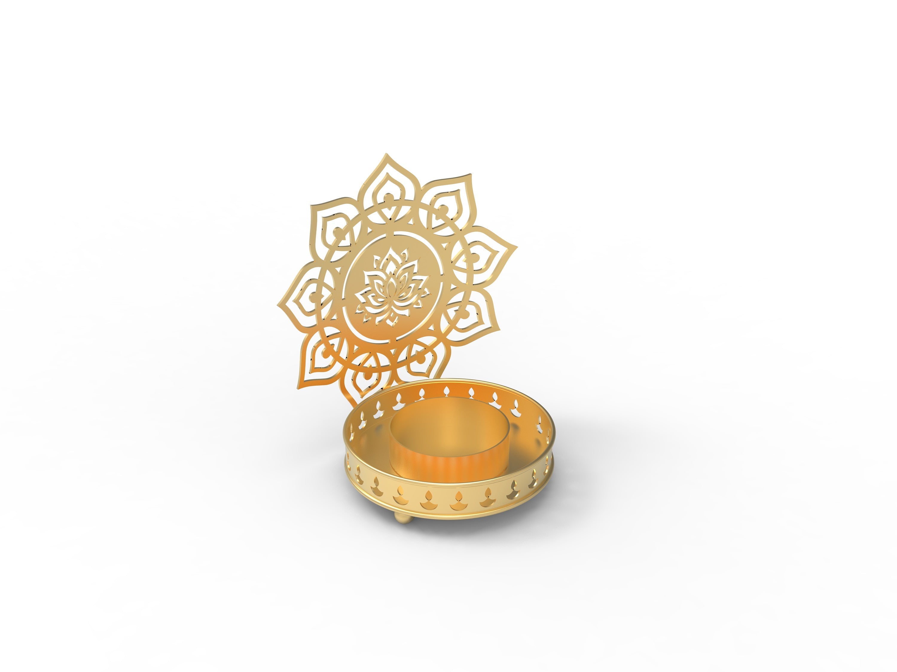 Tree of Life Tealight Candle Stand
