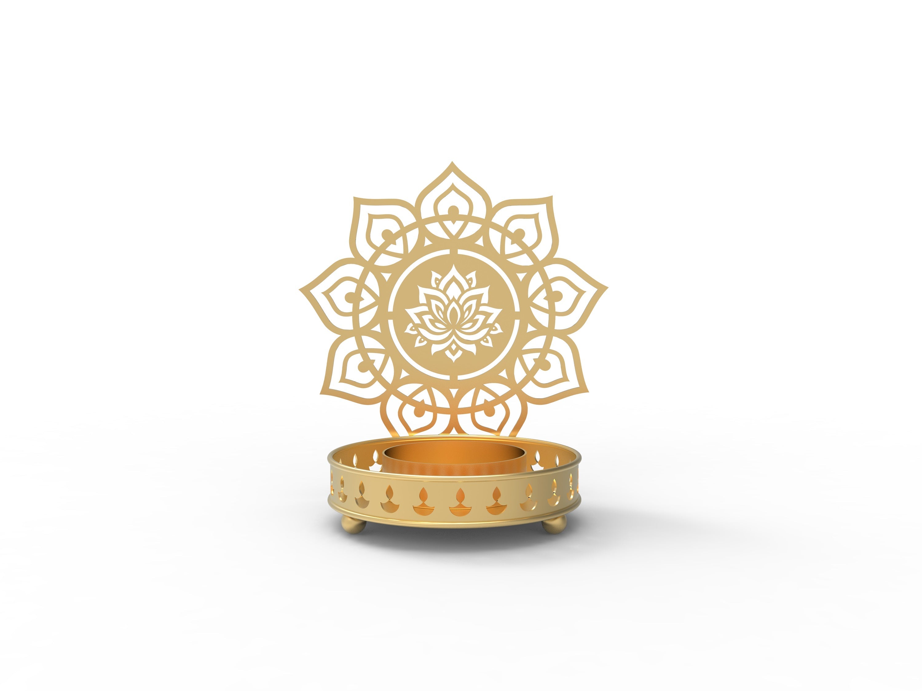 Tree of Life Tealight Candle Stand