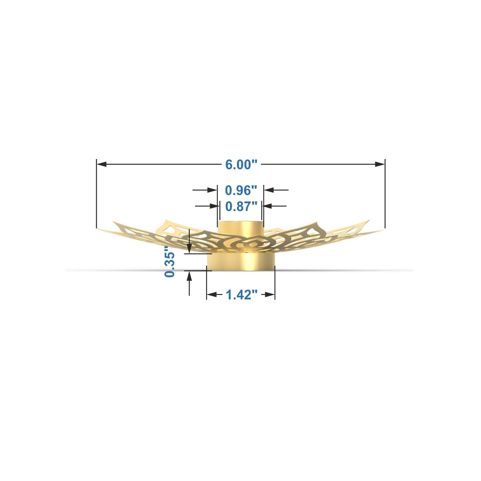 Lotus Flower Candle Holder – Premium Metal Tea Light Holder
