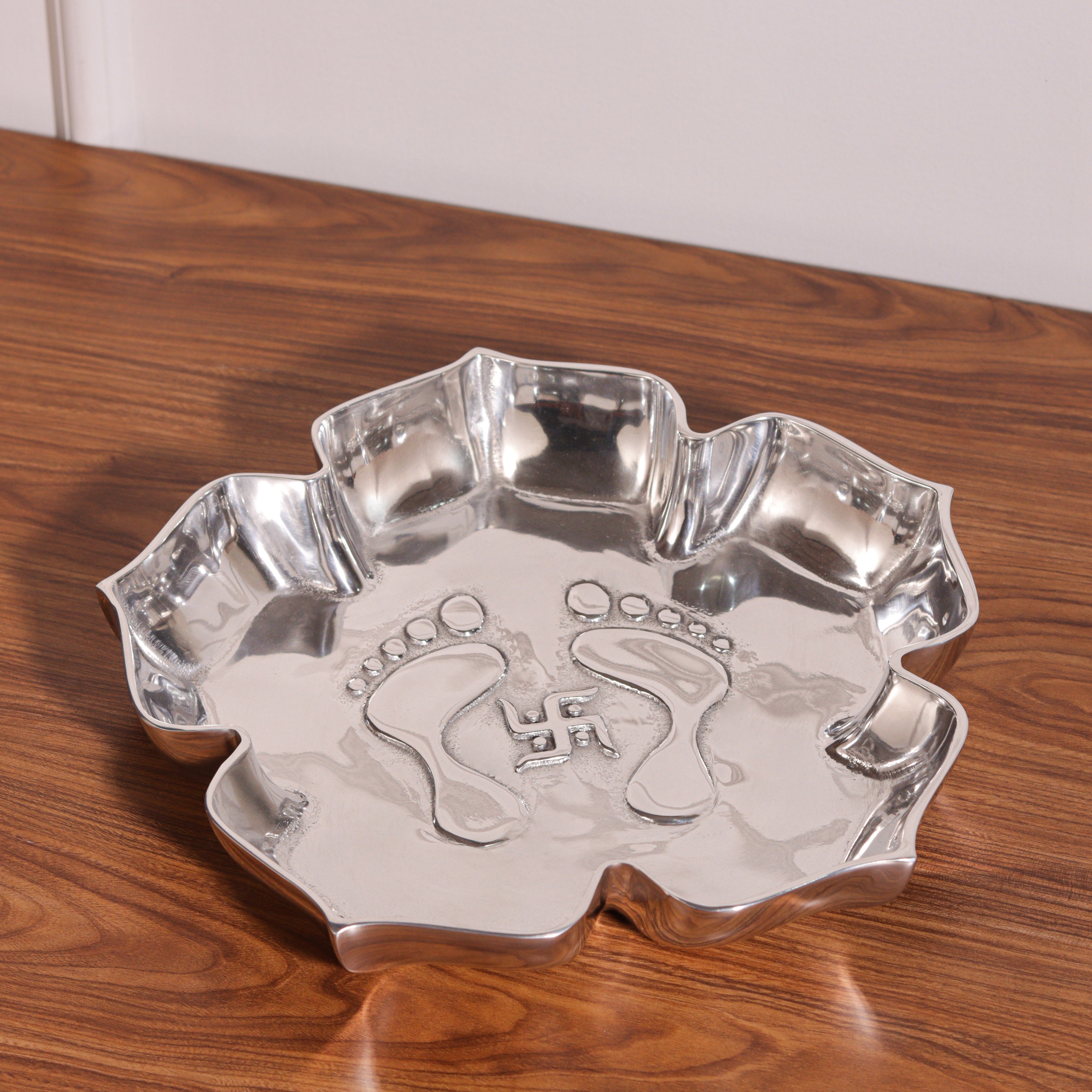 Laxmi Charan Urli Bowl – Decorative Bowl for Pooja & Festive Decor