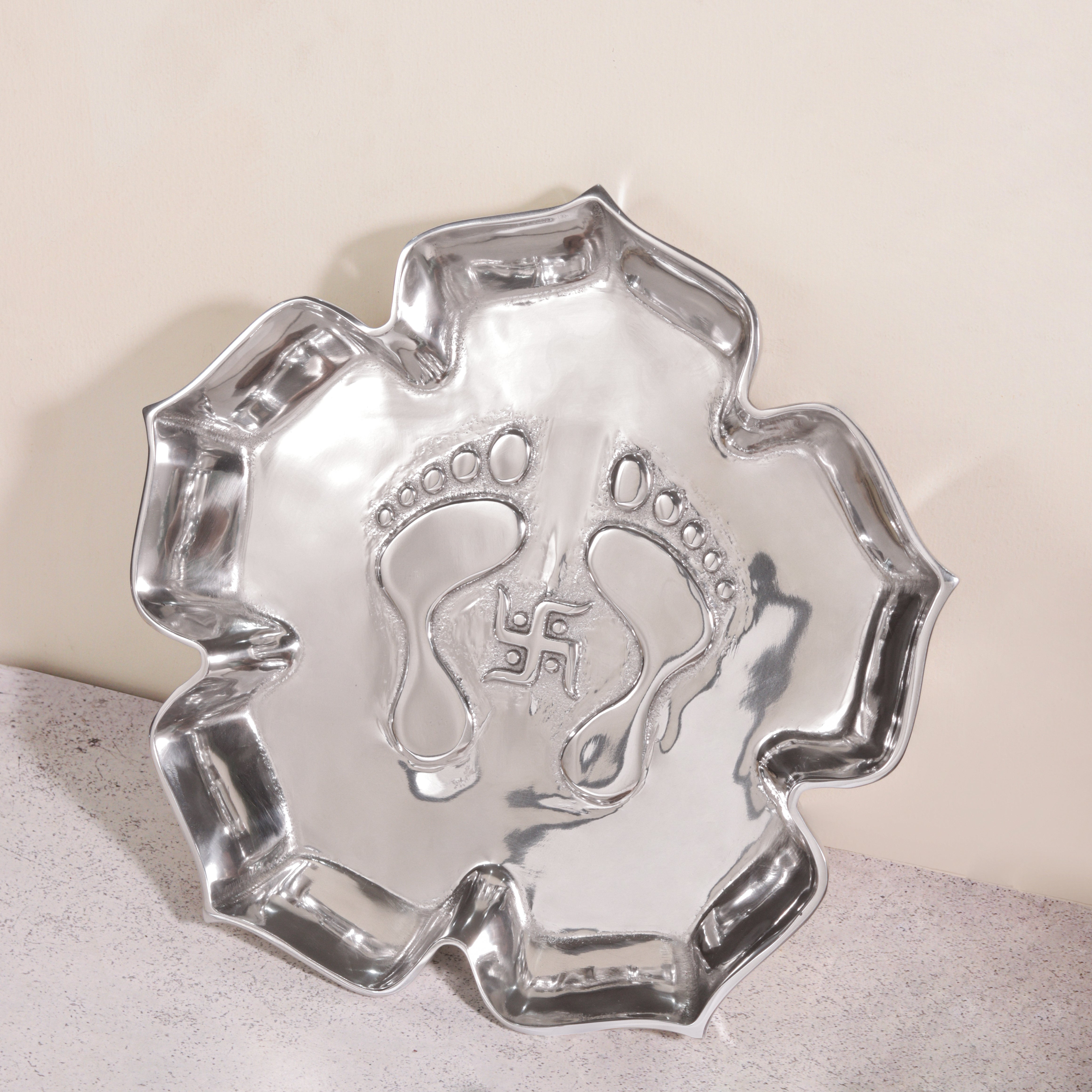 Laxmi Charan Urli Bowl – Decorative Bowl for Pooja & Festive Decor