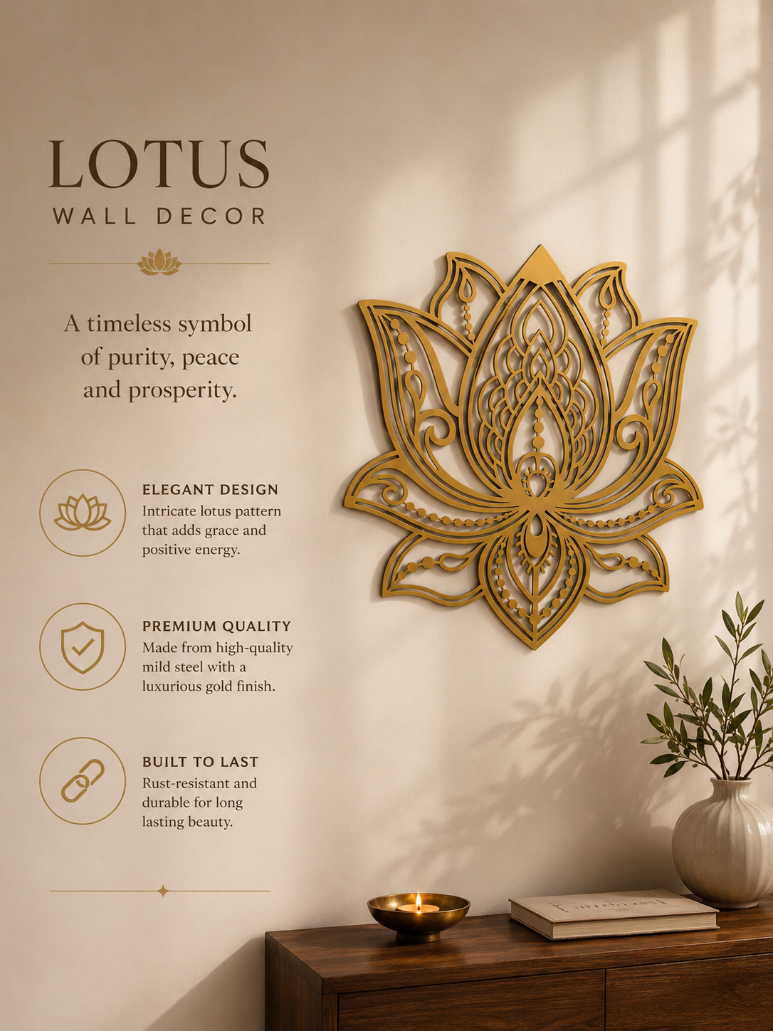 Wall Hanging Lotus