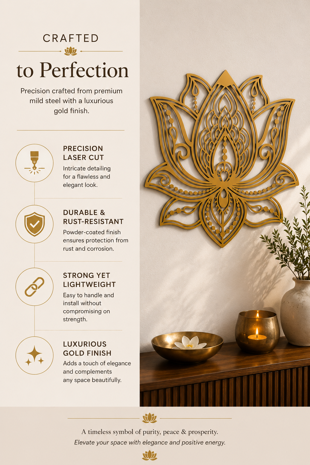 Wall Hanging Lotus