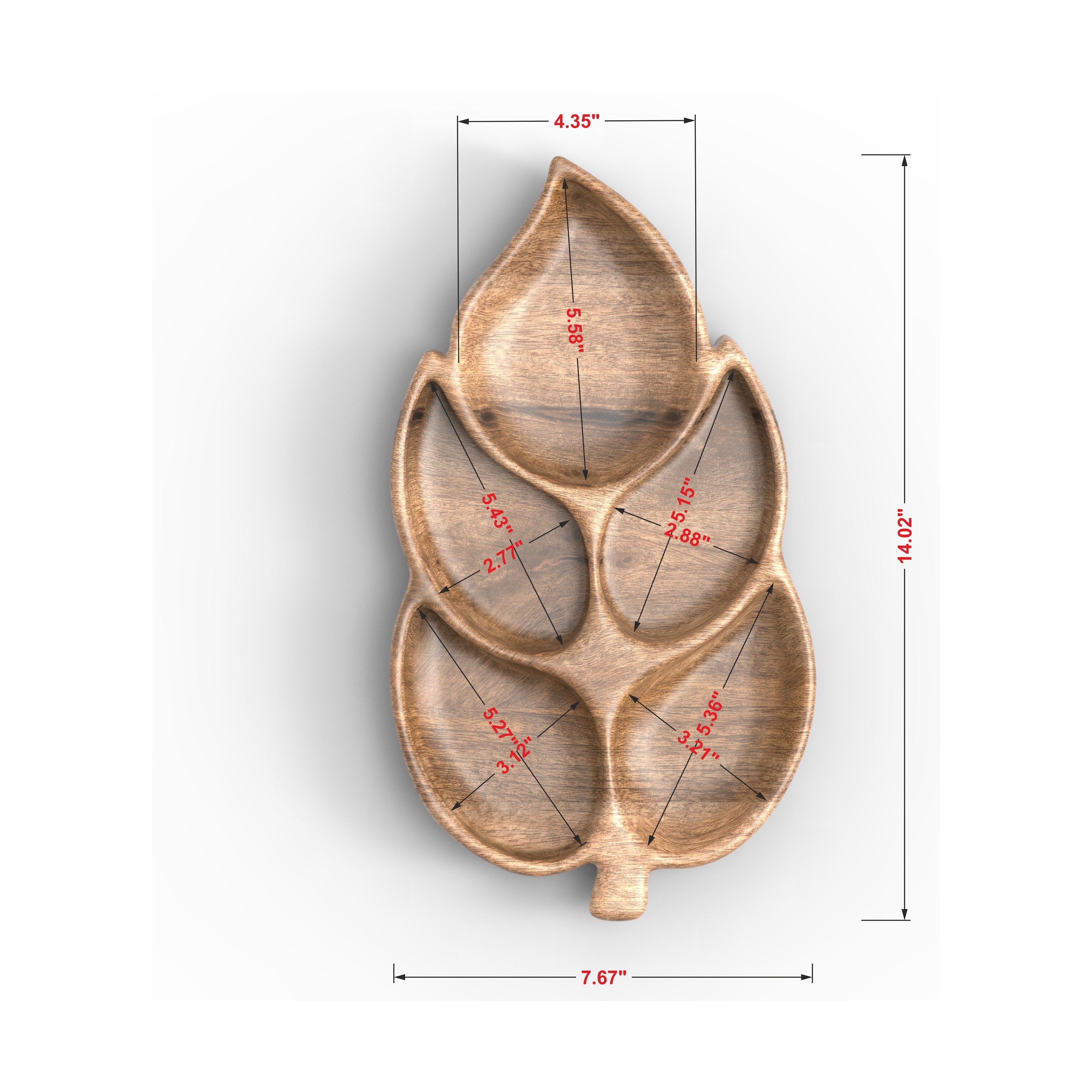 Veined Leaf platter