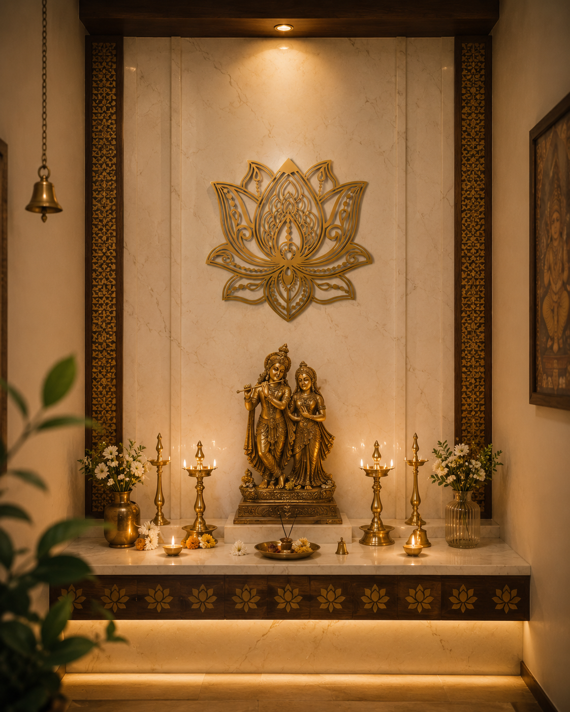 Wall Hanging Lotus