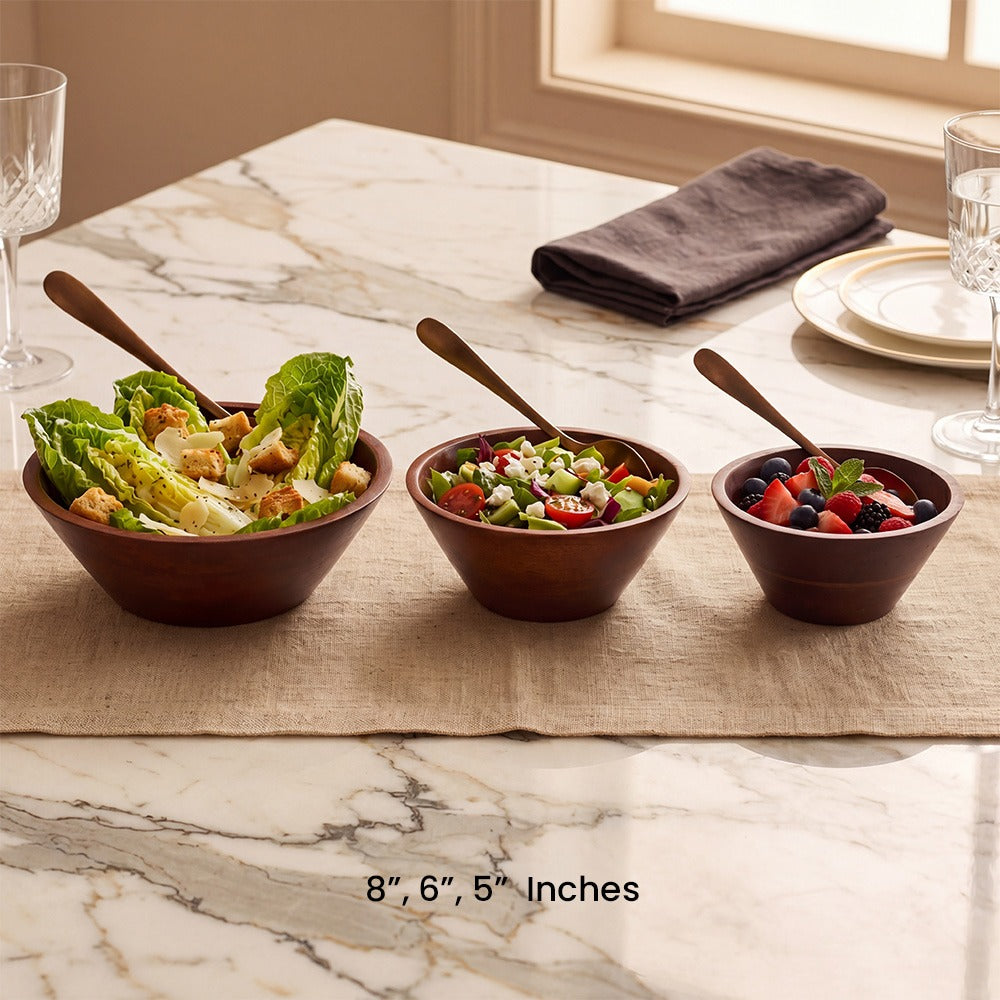 Bowl Set of 3  (5 inch, 6 inch and 8 inch)