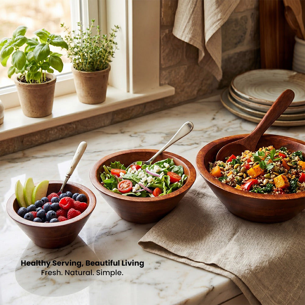 Bowl Set of 3  (5 inch, 6 inch and 8 inch)