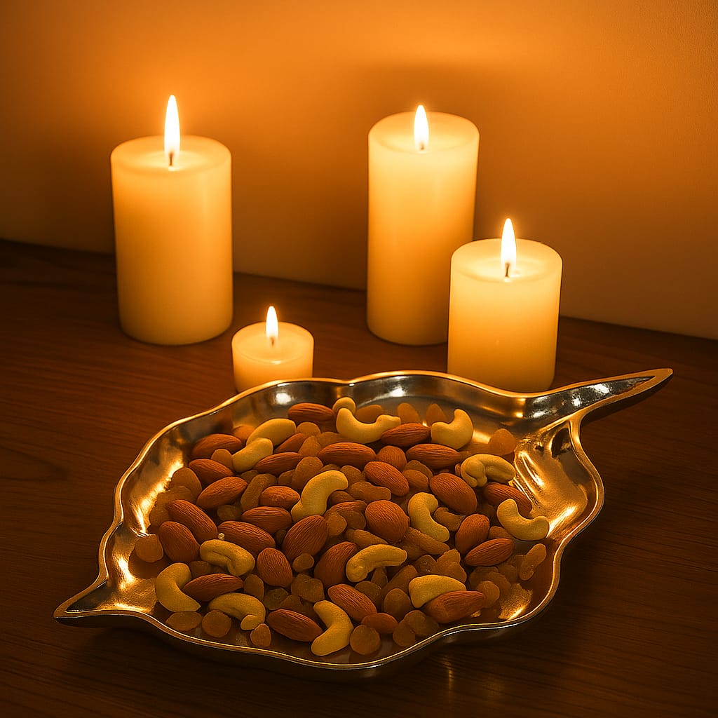 Veined Rooted platter