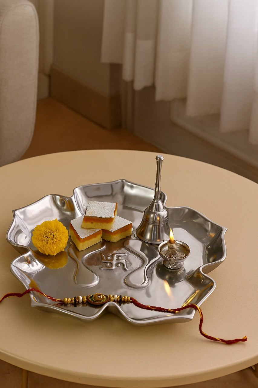 Laxmi Charan Urli Bowl – Decorative Bowl for Pooja & Festive Decor