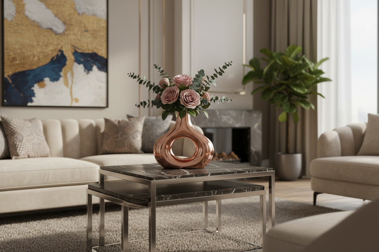 Ellipse Horizon Flower Vase