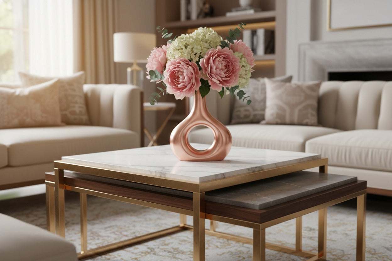 Ellipse Horizon Flower Vase